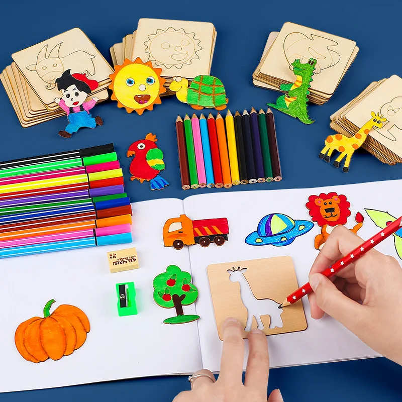 Tiny Artist Montessori Educational Kids Drawing Set