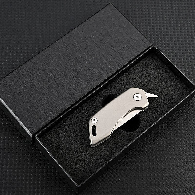 Titanium Alloy Pocket Keychain Knife - Image 2
