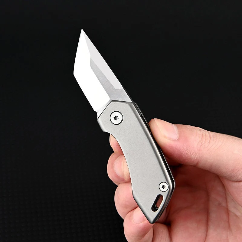 Titanium Alloy Pocket Keychain Knife - Image 3