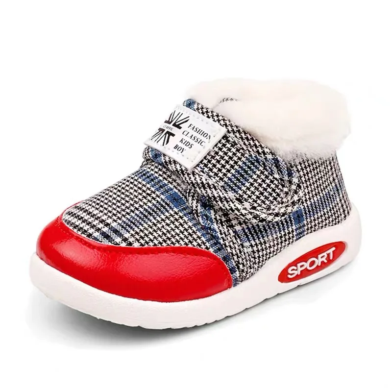 Toddler First Walk Warm Winter Sneakers - Image 5