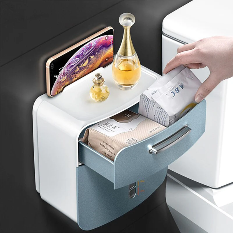 Toilet Paper Dispensing Storage Rack - Image 4