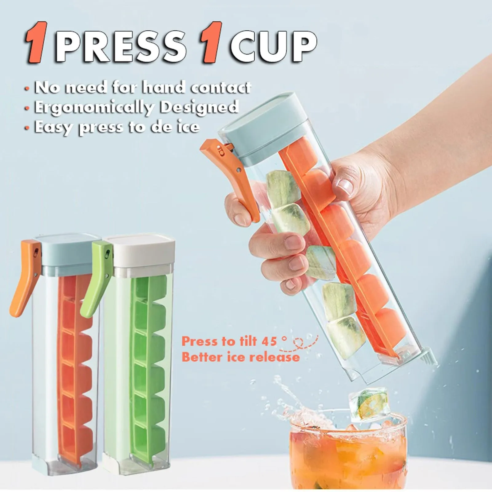 Touch Deicing Easy Carry 6 Cells Ice Maker - Image 7