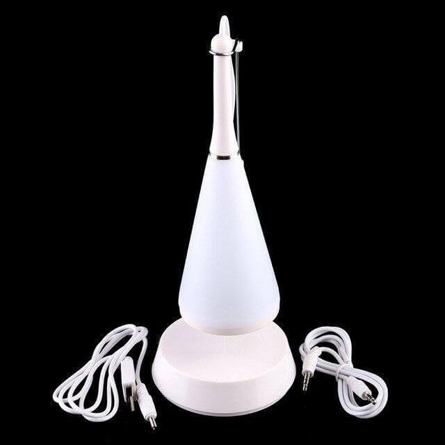 Touch Dimmer Chargeable Bluetooth Speaker Night Lamp - Image 3