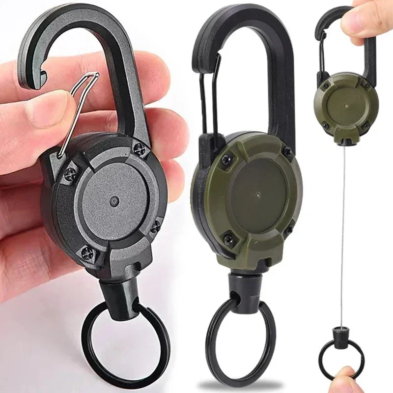 Trail Lock Anti-Lost Retractable Carabiner Keychain - Image 2