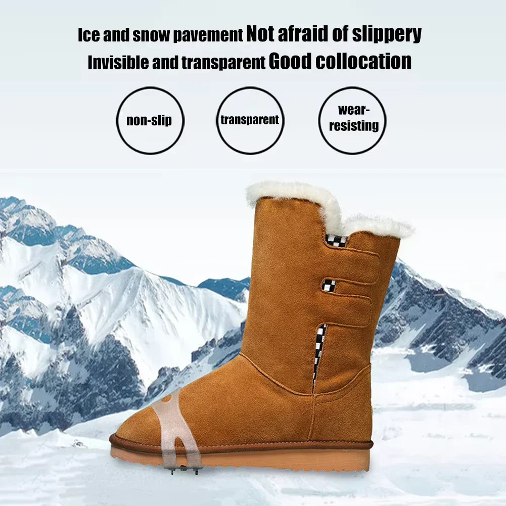 Transparent Anti-Skid Winter Shoe Chain - Image 6
