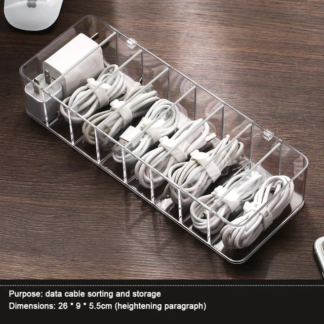 Transparent Cable Organizer Box - Image 10