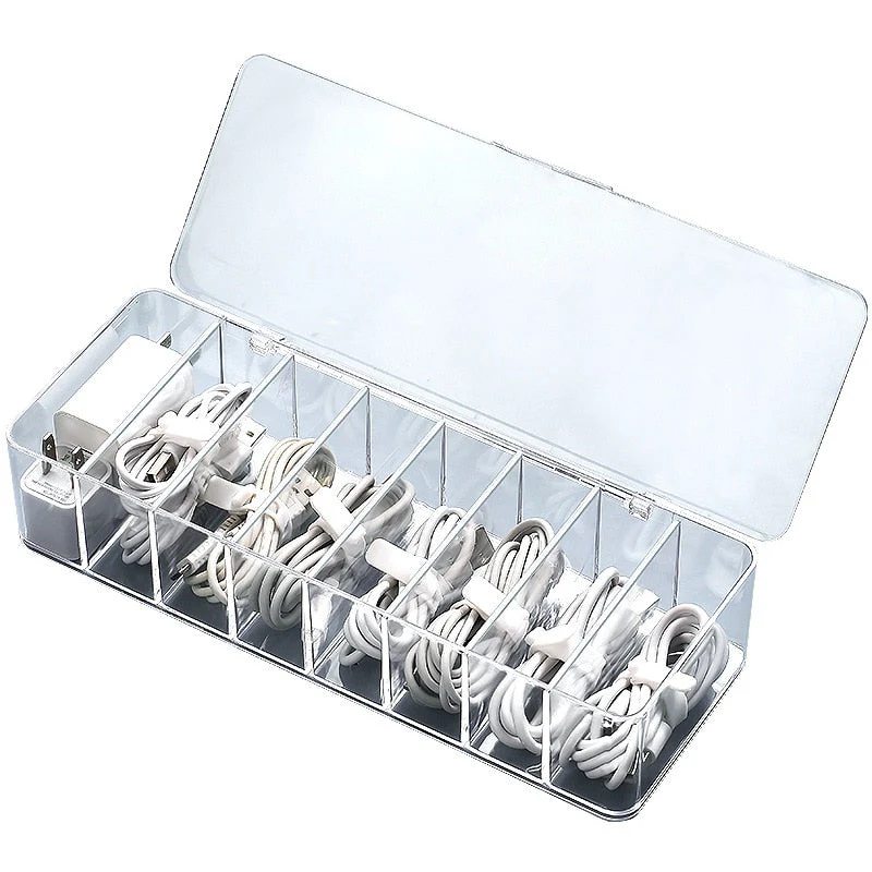 Transparent Cable Organizer Box - Image 3