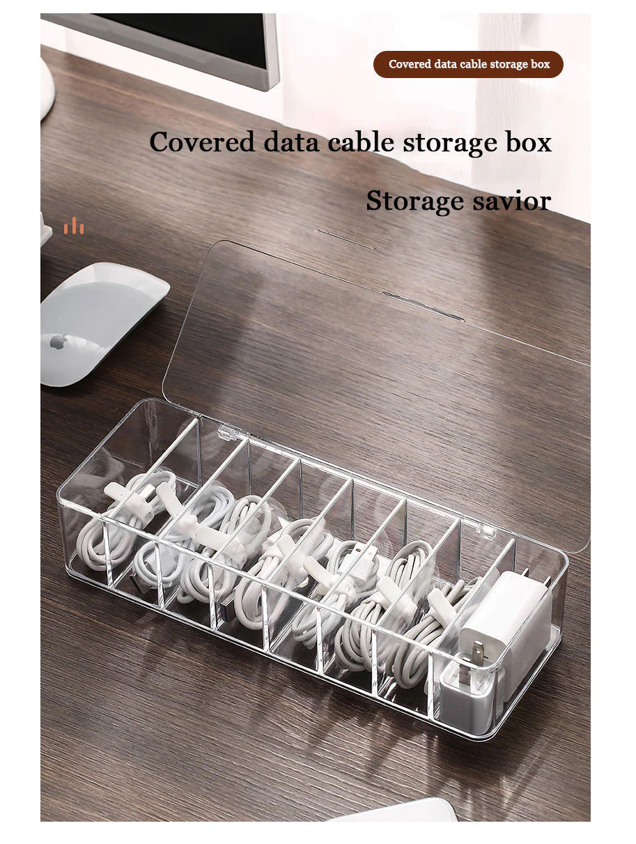 Transparent Cable Organizer Box - Image 6