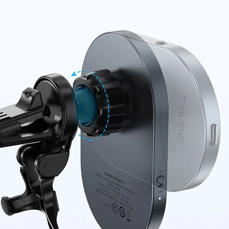 Transparent Car Wireless Magnetic Phone Charger - Image 2