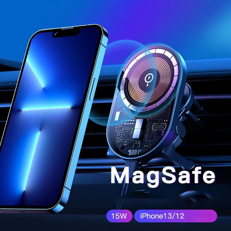 Transparent Car Wireless Magnetic Phone Charger - Image 6