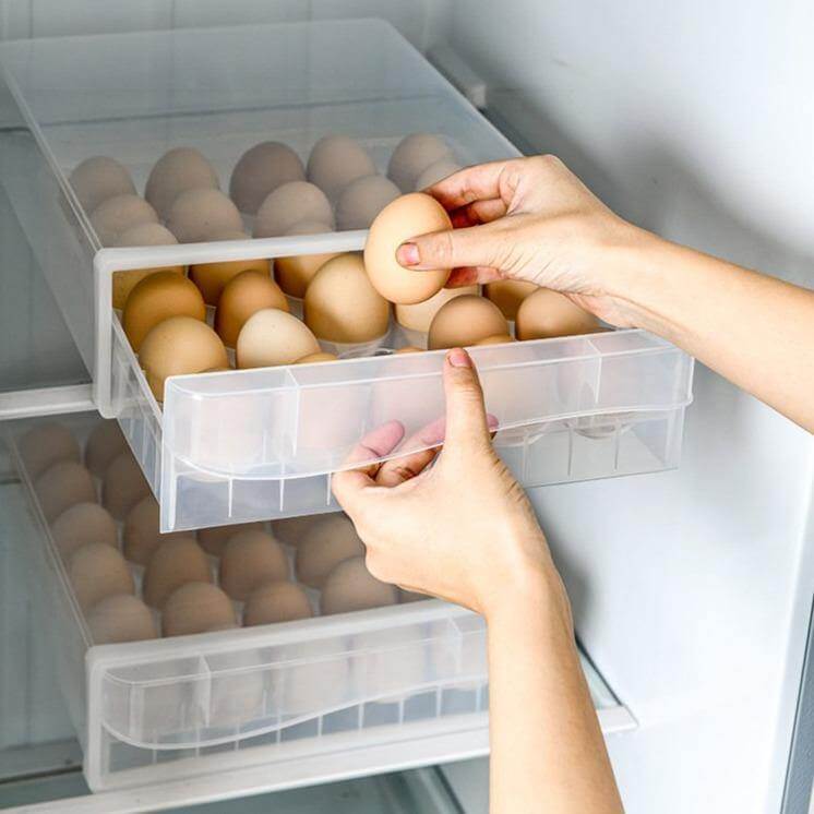 Transparent Egg Storage Drawer Container - Image 2