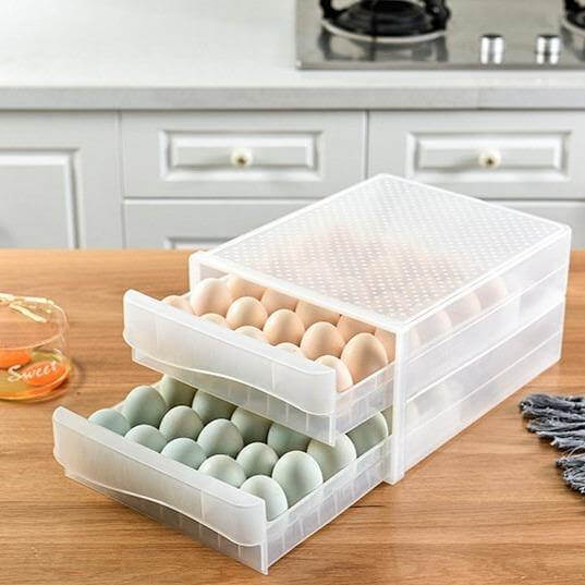 Transparent Egg Storage Drawer Container - Image 3