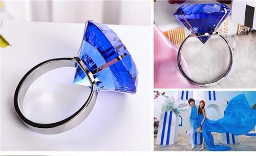 Transparent Giant Crystal Ring - Image 4