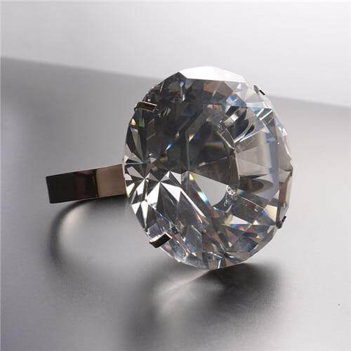 Transparent Giant Crystal Ring - Image 5