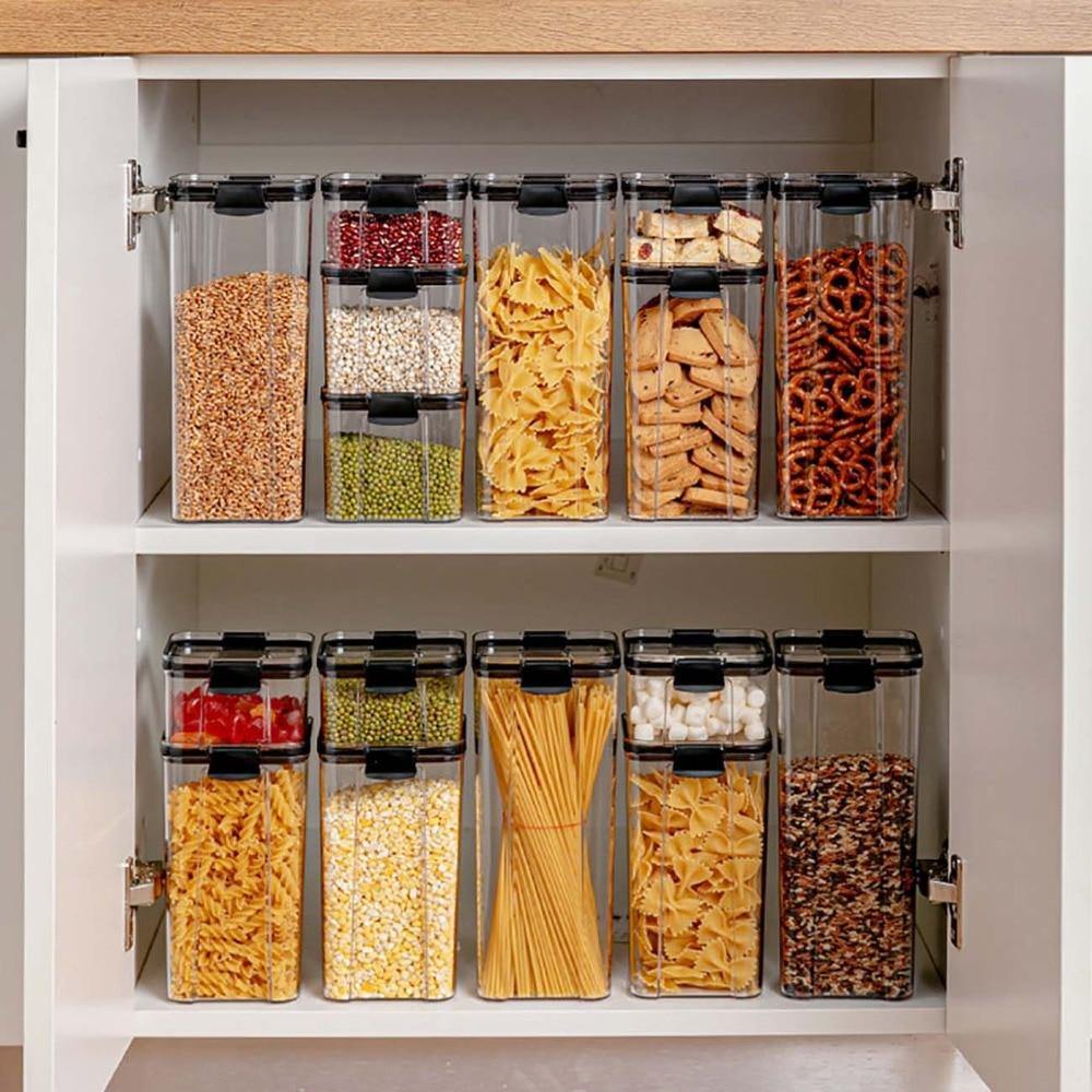 Transparent Grain Food Storage Container - Image 13