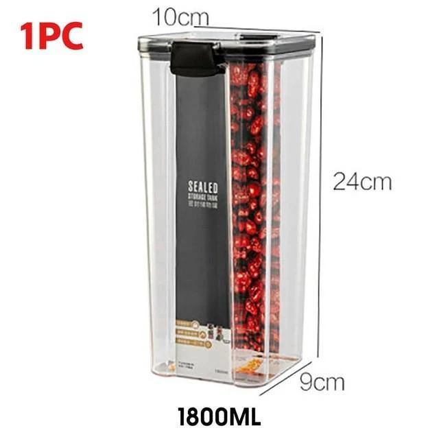 Transparent Grain Food Storage Container - Image 17