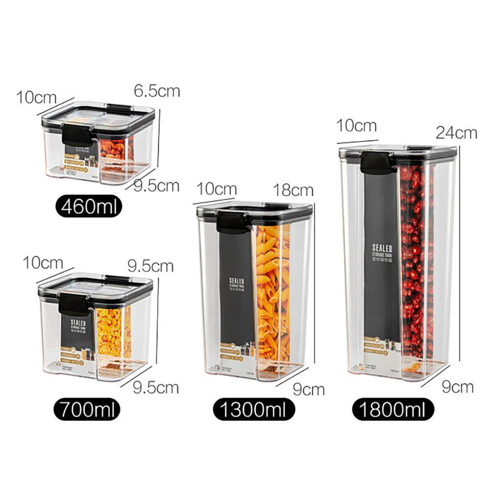 Transparent Grain Food Storage Container - Image 7