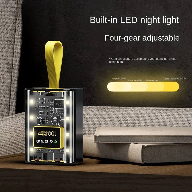 Transparent Insight Quick Charge Powerbank - Image 3