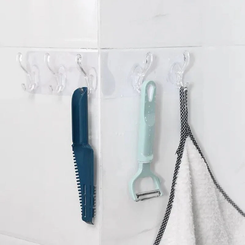 Transparent Invisible Adhesive Simple Wall Hangers - Image 3
