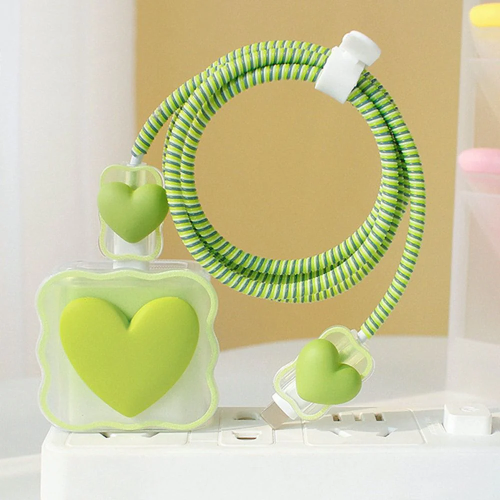 Transparent Love Charging Cable Protector Case - Image 11