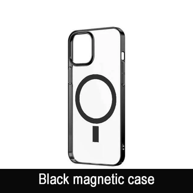Transparent Magnetic Charger Case for iPhone 12 - Image 14