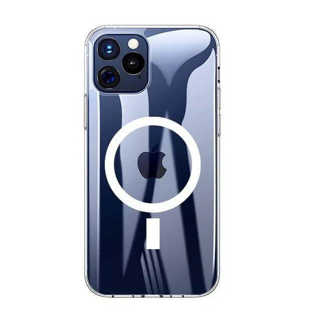 Transparent Magnetic Charger Case for iPhone 12 - Image 3