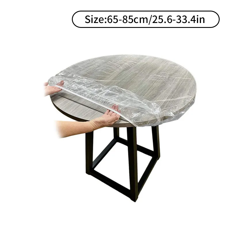 Transparent PVC Waterproof Long Life Protective Table Cover - Image 7