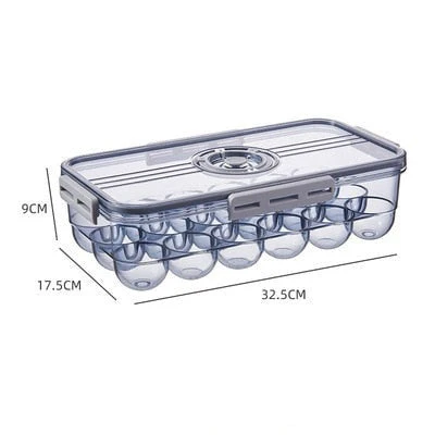Transparent Refrigerator Thick Storage Organizer Box - Image 20