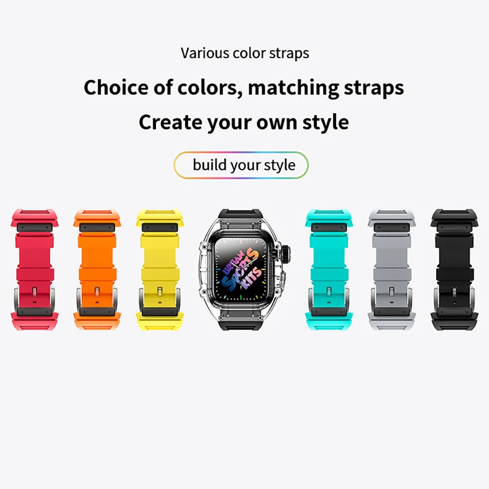 Transparent Smart Watch Strap Mod Kit Case - Image 5