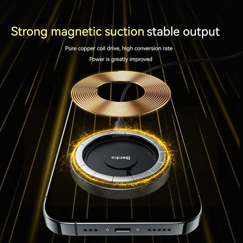 Transparent Ultimate Magnetic Wireless Fast Charger - Image 2