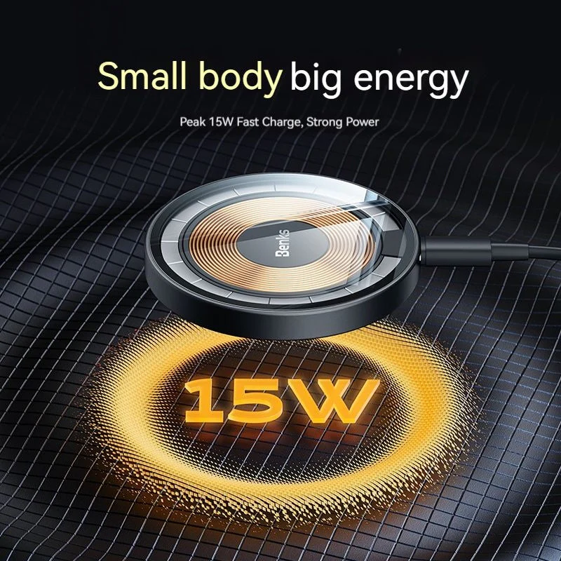 Transparent Ultimate Magnetic Wireless Fast Charger - Image 6