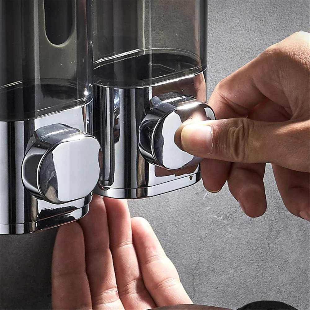 Transparent Vintage Wall-Mounted Liquid Dispenser - Image 4