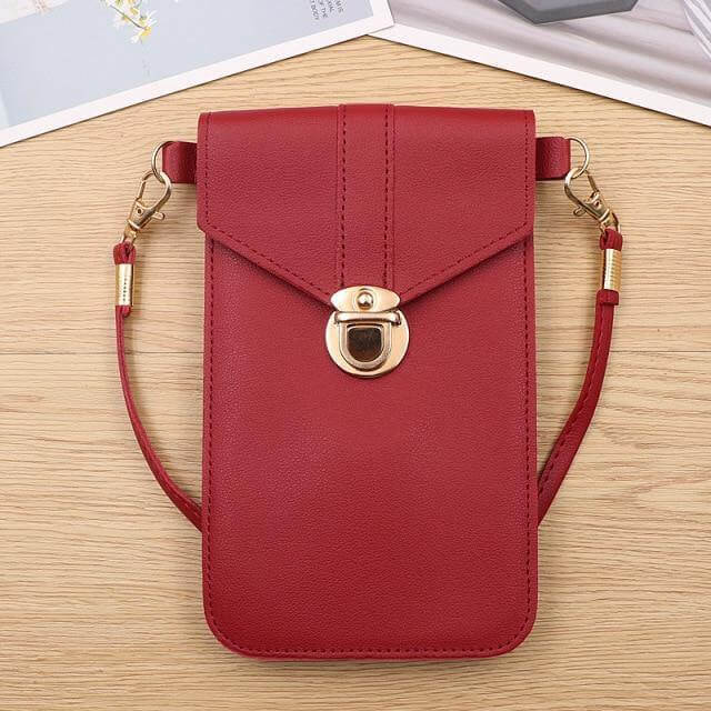 Transparent Women Wallet Shoulder Phone  Case - Image 8