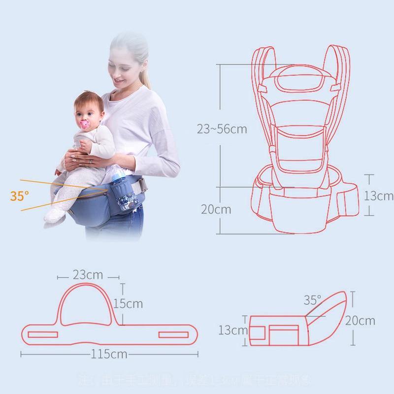 Travel Ergonomic Shoulder Backpack Baby Carrier - Image 11