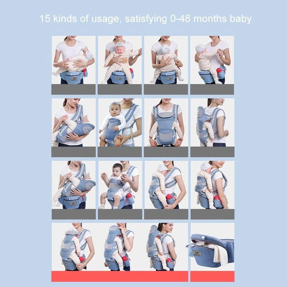 Travel Ergonomic Shoulder Backpack Baby Carrier - Image 4
