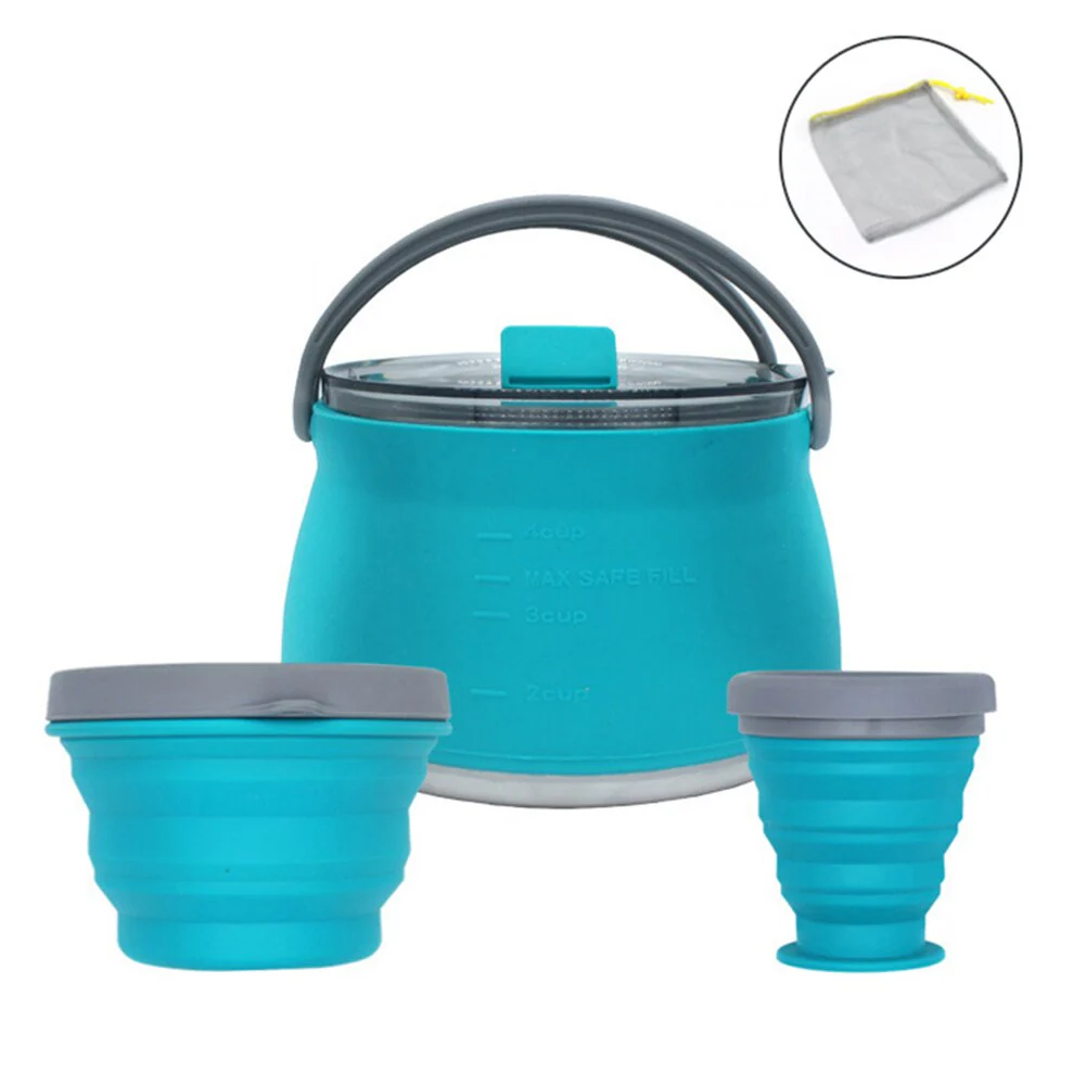Travel Go Multifunctional Collapsible Outdoor Kettle - Image 7