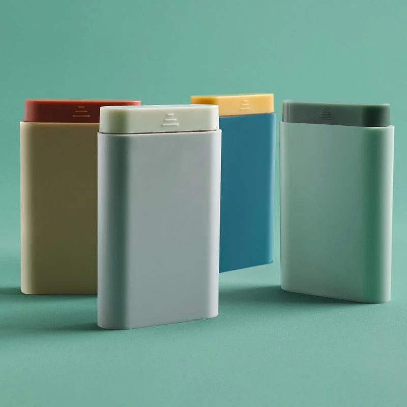 Travel Matte Pill Organizer Dispenser - Image 3