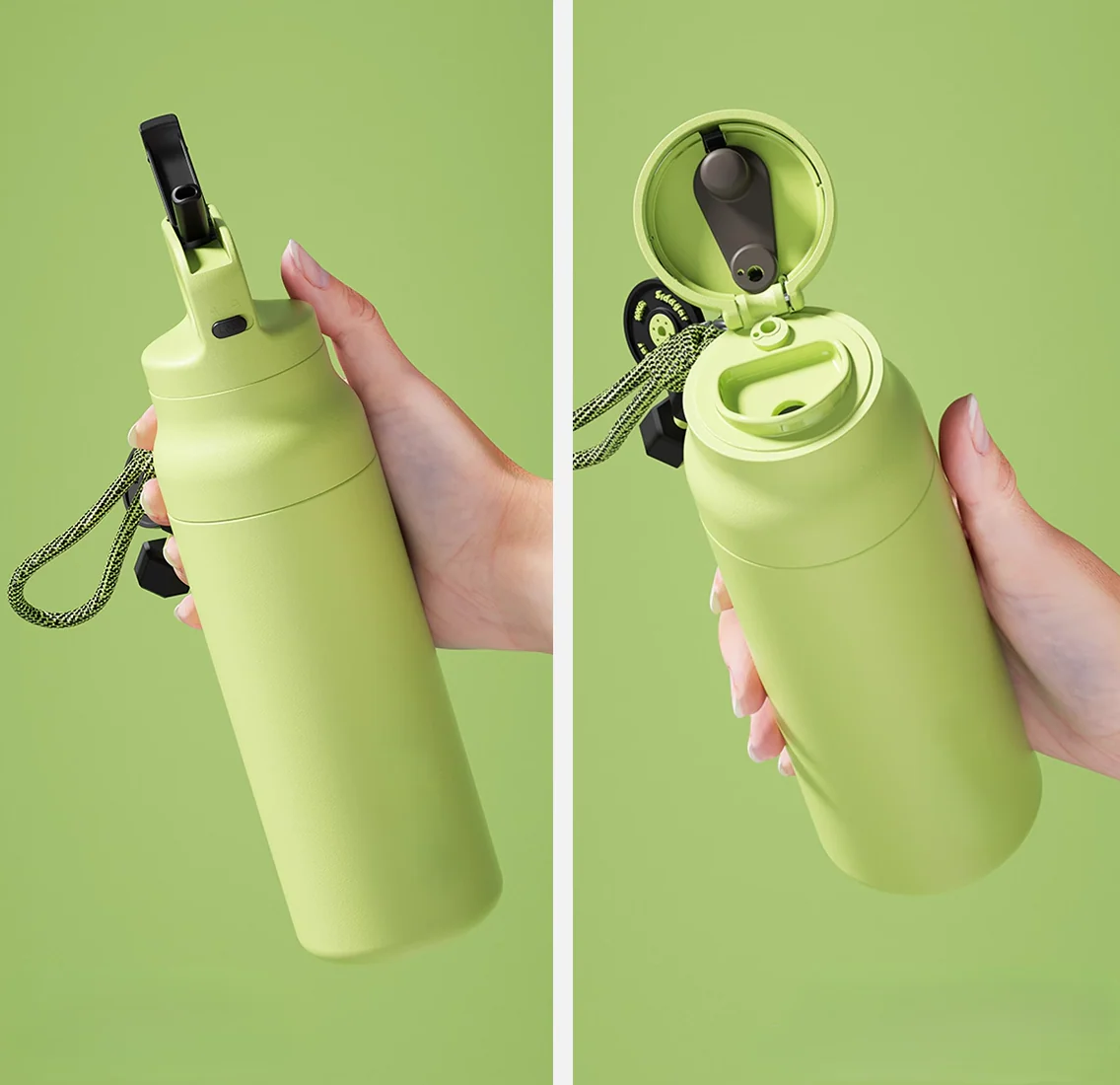 Travel-Ready Double Wall Sport Thermos - Image 9