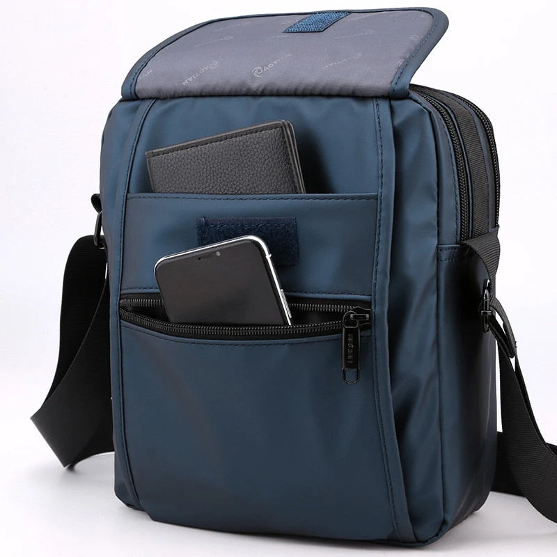Travel Smart Multi-Layer Shoulder Messenger Bag - Image 2