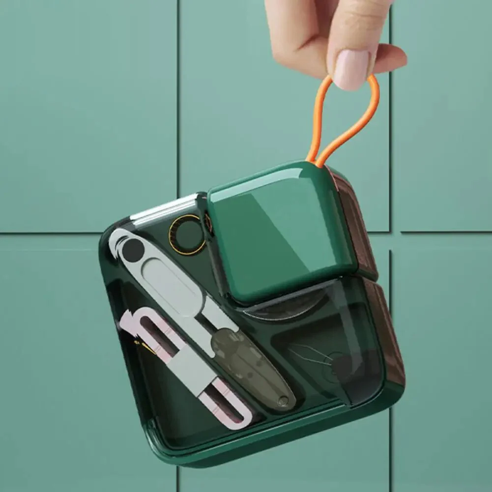 Trendy Pastel-Colored Travel Sewing Kit - Image 3