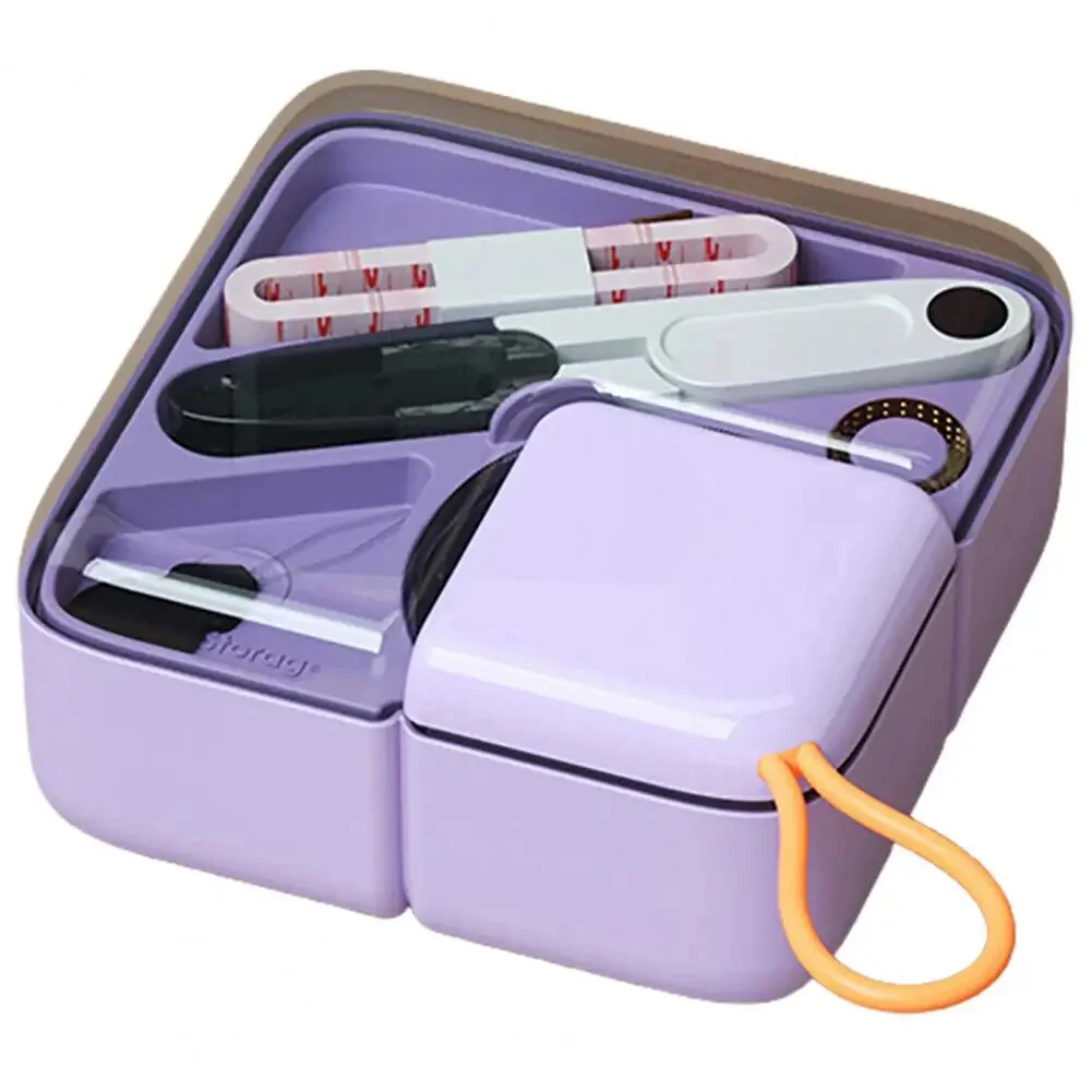 Trendy Pastel-Colored Travel Sewing Kit - Image 9