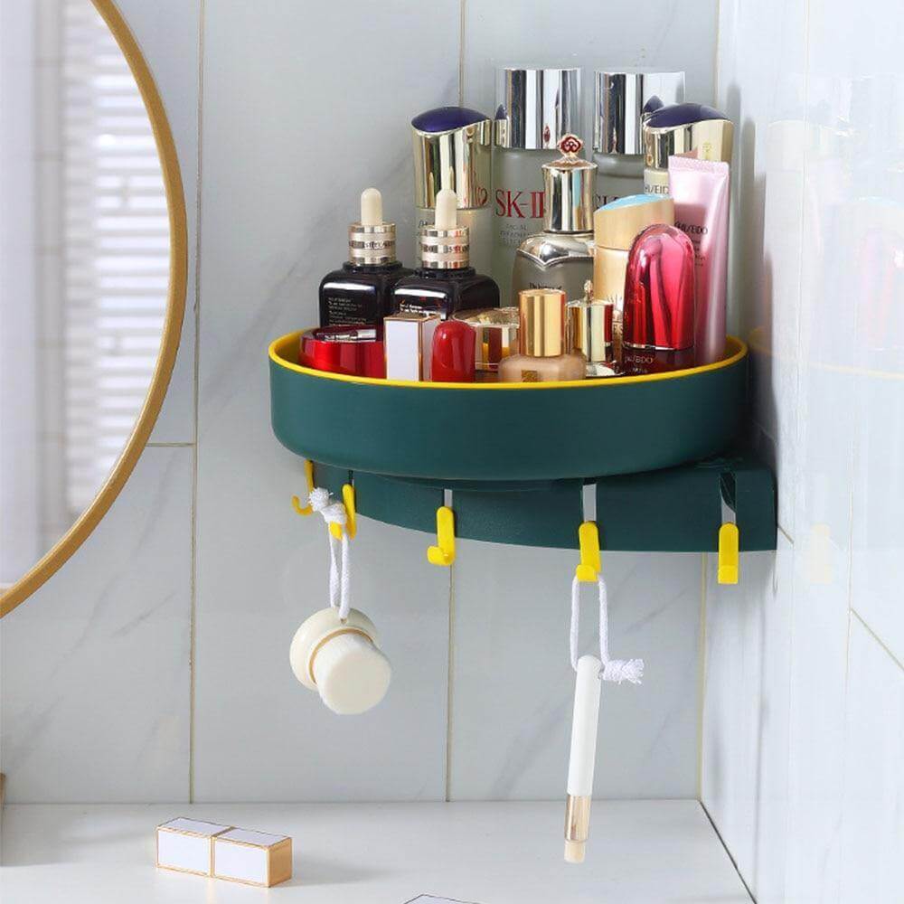 Triangle Wall-mounted Corner Kitchen Organizer Storage Rack - Image 10