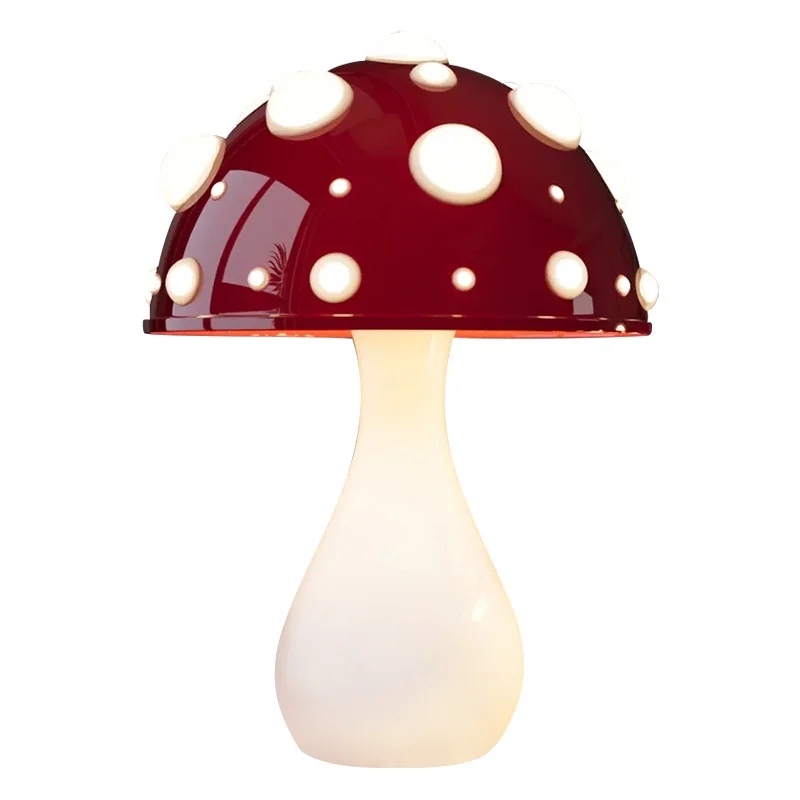 Tricolored Mushroom Warm Light Atmosphere Lamp - Image 5