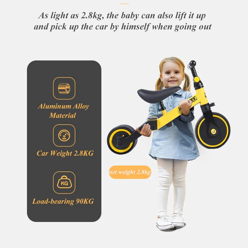 Tricycle Kids Balance Scooter - Image 3