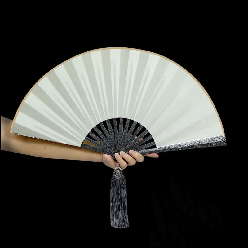 Tungsten Steel Alloy Self-Defense Folding Hand Fan - Image 8