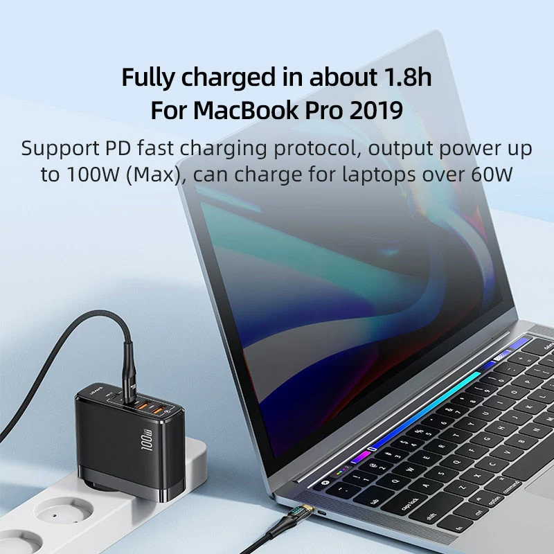 Turbo Connect Led Display Fast Phone Charging Cable - Image 3