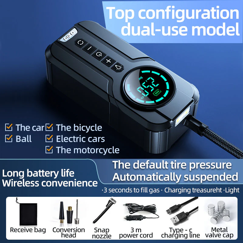 Turbo Jet Portable Air Pump Compressor - Image 7