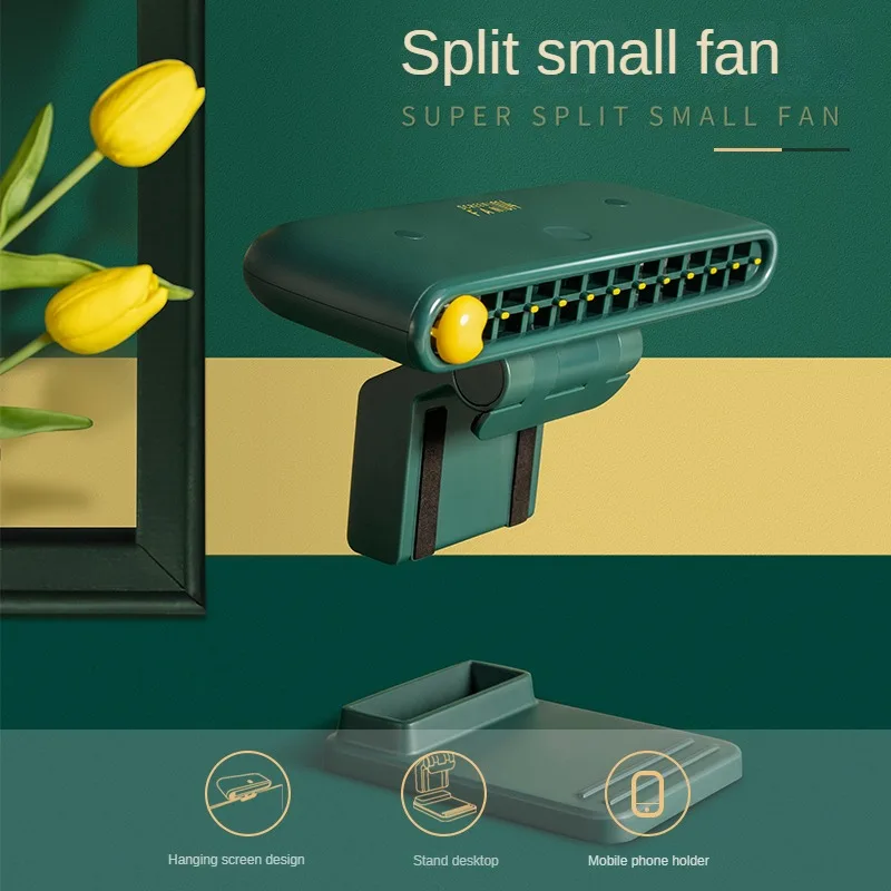 Turbo Strong Airflow Screen Hanging Cooling Fan - Image 5