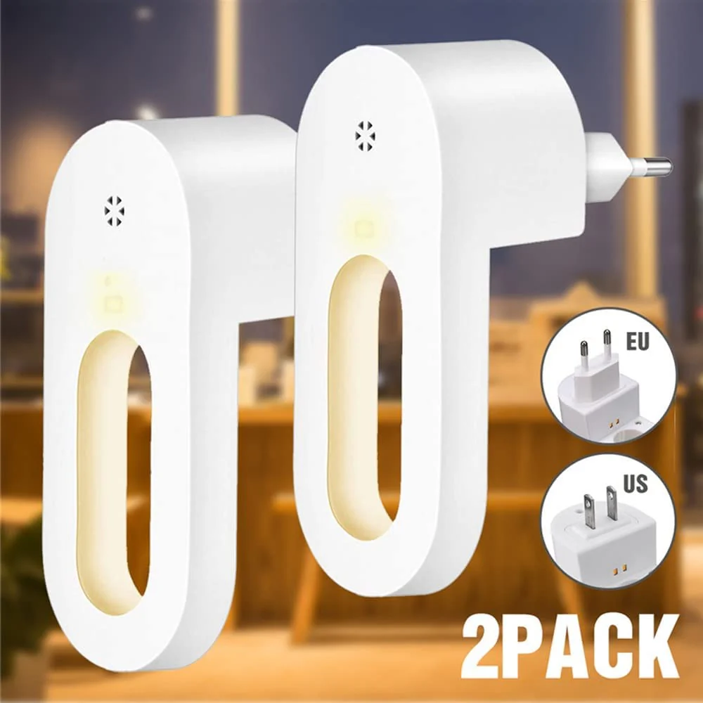 Twilight Sensor Energy Saving Socket Wall Night Light - Image 10