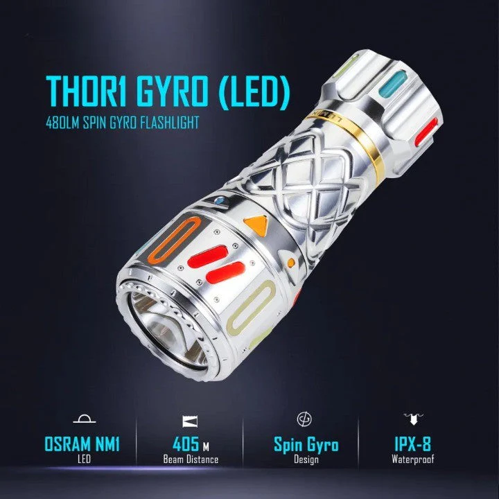 Ultimate Futuristic Gyro Outdoor Flashlight - Image 7
